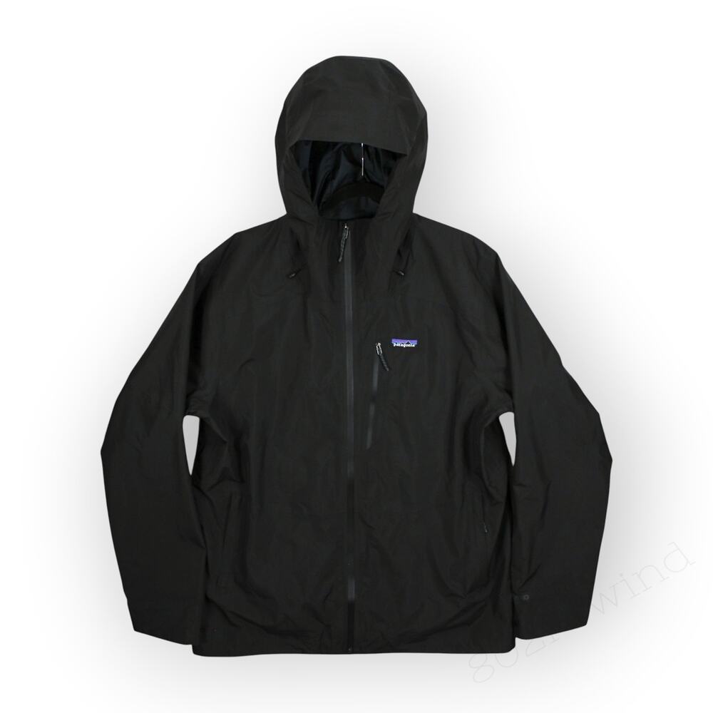 Large Patagonia Powder Town Jacket Black 31625 Ski Snowboard Shell Outdoor - Picture 15 of 15